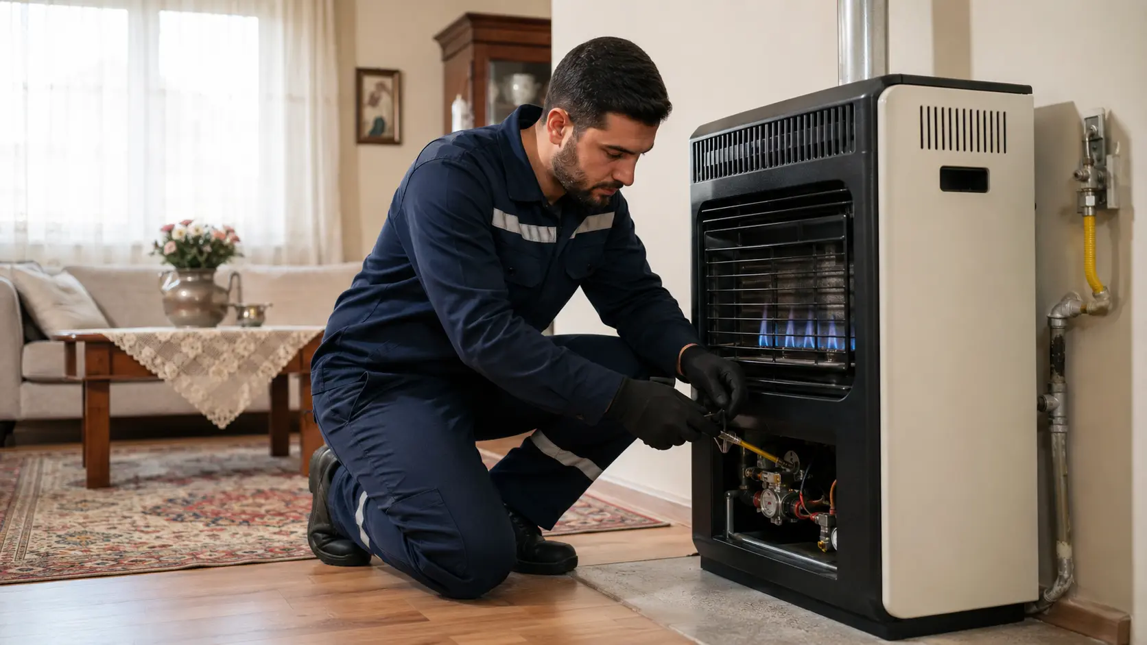 Çekmeköy doğalgaz sobası servisi